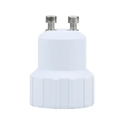 Intirilife GU10 auf E14 Lampensockel Adapter in WEISS – 4x Lampenadapter zum Umformatieren von GU10 auf E14 – 4er Set Konverter für Lampenfassung Intirilife GU10 auf E14 Lampensockel Adapter in WEISS – 4x Lampenadapter zum Umformatieren von GU10 auf E14 – 4er Set Konverter für Lampenfassung