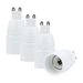 Intirilife G9 auf E14 Lampensockel Adapter in WEISS – 4x Lampenadapter zum Umformatieren von G9 auf E14 – 4er Set Konverter für Lampenfassung fü Intirilife G9 auf E14 Lampensockel Adapter in WEISS – 4x Lampenadapter zum Umformatieren von G9 auf E14 – 4er Set Konverter für Lampenfassung fü