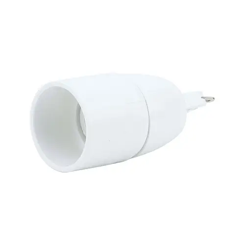 Intirilife G9 auf E14 Lampensockel Adapter in WEISS – 4x Lampenadapter zum Umformatieren von G9 auf E14 – 4er Set Konverter für Lampenfassung fü Intirilife G9 auf E14 Lampensockel Adapter in WEISS – 4x Lampenadapter zum Umformatieren von G9 auf E14 – 4er Set Konverter für Lampenfassung fü