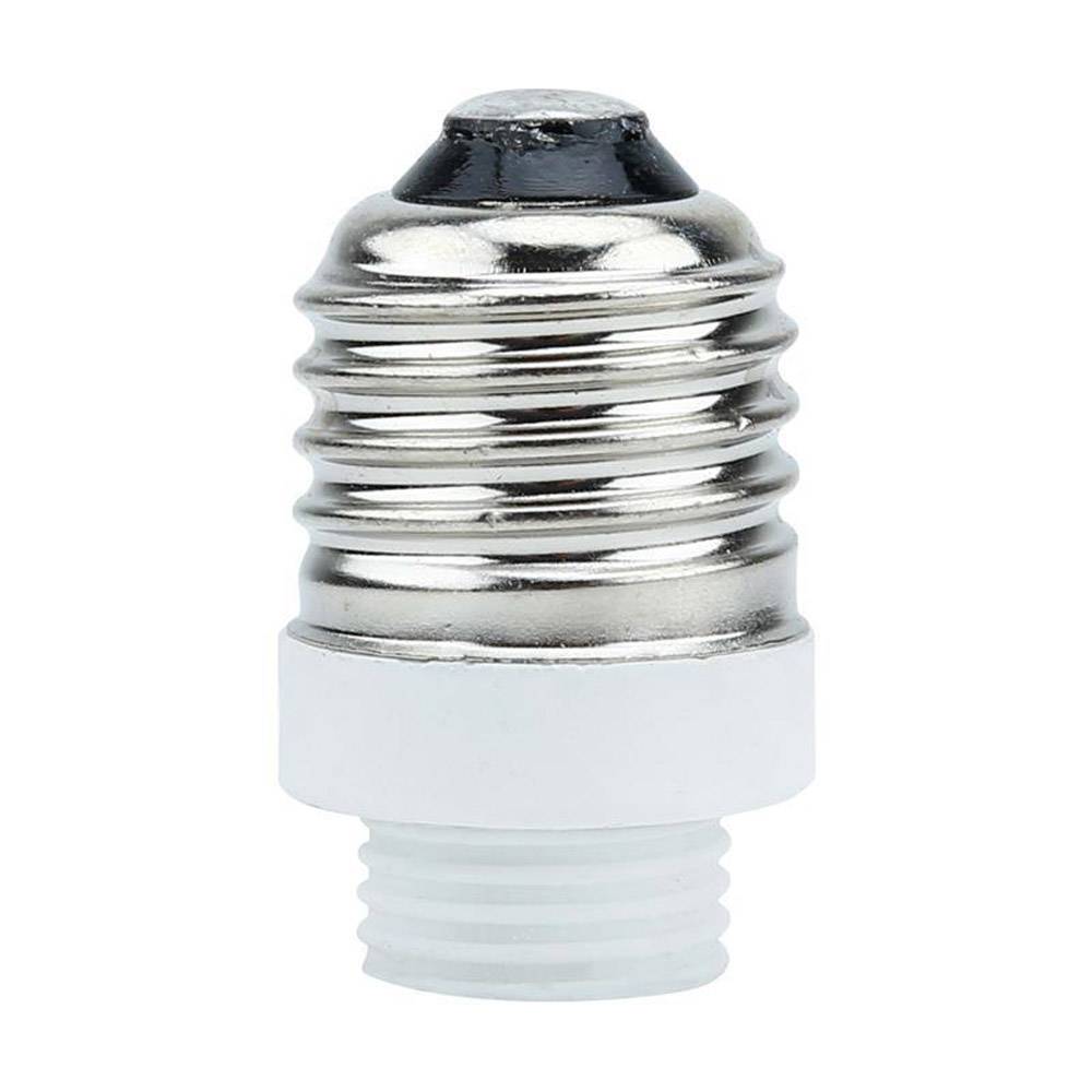 Intirilife E27 auf G9 Lampensockel Adapter in WEISS – 4x Lampenadapter zum Umformatieren von E27 auf G9 – 4er Set Konverter für Lampenfassung fü