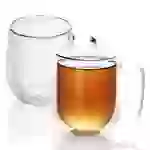 Intirilife 2x Doppelwandiges Thermo Glas Set in 250 ml – Thermoglas Thermogläser Mundgeblasen isoliert Latte Macchiato Teeglas Kaffeeglas Spülmasc Intirilife 2x Doppelwandiges Thermo Glas Set in 250 ml – Thermoglas Thermogläser Mundgeblasen isoliert Latte Macchiato Teeglas Kaffeeglas Spülmasc