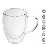 Intirilife 2x Doppelwandiges Thermo Glas Set in 300 - 400ml – Thermoglas Thermogläser Mundgeblasen isoliert Latte Macchiato Teeglas Kaffeeglas Spü Intirilife 2x Doppelwandiges Thermo Glas Set in 300 - 400ml – Thermoglas Thermogläser Mundgeblasen isoliert Latte Macchiato Teeglas Kaffeeglas Spü