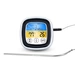 Intirilife Barbecue Thermometer in WEISS – Digitales BBQ Thermometer mit Timer zum Grillen und Kochen – Elektronisches Temperaturmessgerät Grillt Intirilife Barbecue Thermometer in WEISS – Digitales BBQ Thermometer mit Timer zum Grillen und Kochen – Elektronisches Temperaturmessgerät Grillt