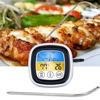 Intirilife Barbecue Thermometer in WEISS – Digitales BBQ Thermometer mit Timer zum Grillen und Kochen – Elektronisches Temperaturmessgerät Grillt Intirilife Barbecue Thermometer in WEISS – Digitales BBQ Thermometer mit Timer zum Grillen und Kochen – Elektronisches Temperaturmessgerät Grillt