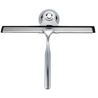 Intirilife Fensterabzieher in SILBER – Scheibenwischer mit Saugnapf Halterung ohne Bohren aus Edelstahl und Zinklegierung – Perfekt geeignet für Intirilife Fensterabzieher in SILBER – Scheibenwischer mit Saugnapf Halterung ohne Bohren aus Edelstahl und Zinklegierung – Perfekt geeignet für