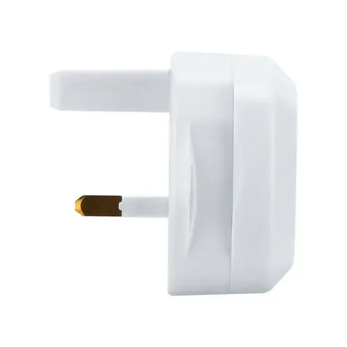 Intirilife 4x Steckdosen Adapter in WEISS – 4er Set UK Typ G auf USA Typ A Steckdosen Stromadapter Reisestecker für z.B. Amerika, Japan, Kanada, Th Intirilife 4x Steckdosen Adapter in WEISS – 4er Set UK Typ G auf USA Typ A Steckdosen Stromadapter Reisestecker für z.B. Amerika, Japan, Kanada, Th