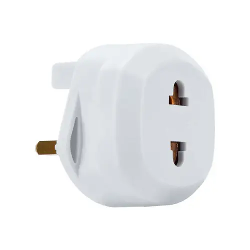 Intirilife 4x Steckdosen Adapter in WEISS – 4er Set UK Typ G auf USA Typ A Steckdosen Stromadapter Reisestecker für z.B. Amerika, Japan, Kanada, Th Intirilife 4x Steckdosen Adapter in WEISS – 4er Set UK Typ G auf USA Typ A Steckdosen Stromadapter Reisestecker für z.B. Amerika, Japan, Kanada, Th