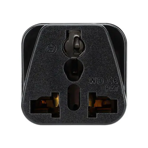 Intirilife 4x Steckdosen Adapter in SCHWARZ – 4er Set UK Typ G Steckdosen Stromadapter Reisestecker für z.B. Deutschland, Italien, Spanien, Frankr Intirilife 4x Steckdosen Adapter in SCHWARZ – 4er Set UK Typ G Steckdosen Stromadapter Reisestecker für z.B. Deutschland, Italien, Spanien, Frankr