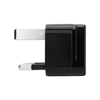 Intirilife 4x Steckdosen Adapter in SCHWARZ – 4er Set UK Typ G Steckdosen Stromadapter Reisestecker für z.B. Deutschland, Italien, Spanien, Frankr Intirilife 4x Steckdosen Adapter in SCHWARZ – 4er Set UK Typ G Steckdosen Stromadapter Reisestecker für z.B. Deutschland, Italien, Spanien, Frankr