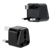 Intirilife 4x Steckdosen Adapter in SCHWARZ – 4er Set UK Typ G Steckdosen Stromadapter Reisestecker für z.B. Deutschland, Italien, Spanien, Frankr Intirilife 4x Steckdosen Adapter in SCHWARZ – 4er Set UK Typ G Steckdosen Stromadapter Reisestecker für z.B. Deutschland, Italien, Spanien, Frankr