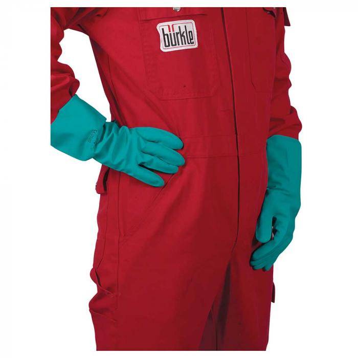 Schutzhandschuhe Nitril - grün - Preis per Paar