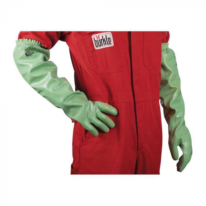 Schutzhandschuhe Rubiflex - Nitril - EN 374-Norm - mit langer Stulpe - Länge 60 cm