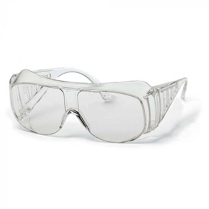 Schutzbrille Panorama - Überbrille - uneingeschränkte Seitenwahrnehmung - glasklar