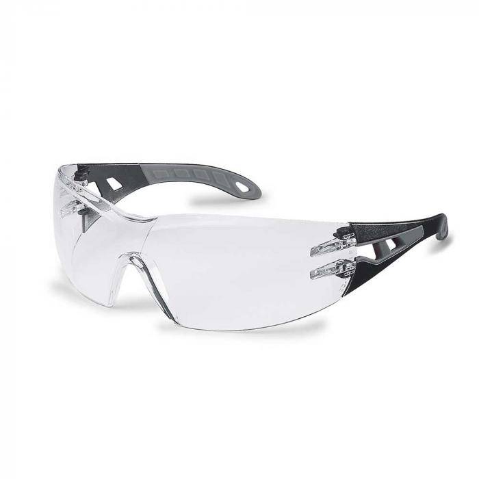 Schutzbrille Style - Wrap-around Scheibe - UV-Schutz bis 400 nm - schwarz