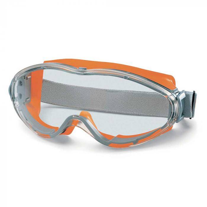 Vollsichtbrille UltraVision - mit Anti-Beschlag-Scheiben - orange