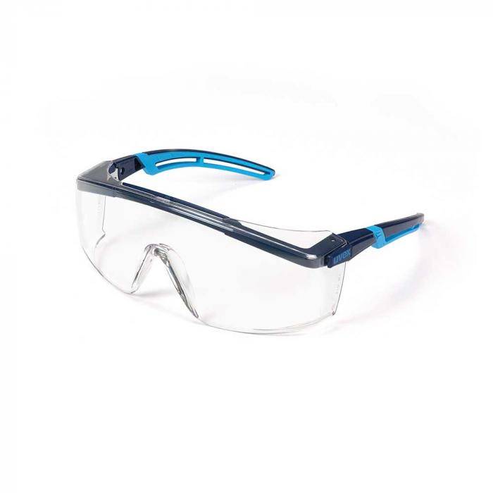 Schutzbrille Astrospec - mit Seitenschutz - blau