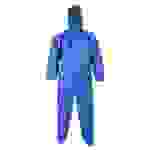 Schutz-Anzug - Größe XXXL - blau - laminierter dreilagiges Polypropylen - atmungsaktiv