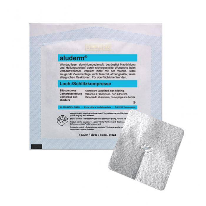 aluderm® Lochkompresse