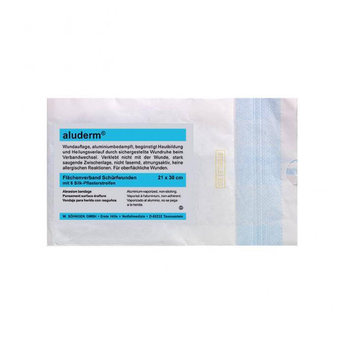 aluderm® Flächenverband - Ausführung groß 21 x 30 cm
