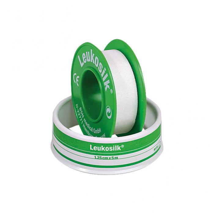 Leukosilk - Heftpflaster - Farbe weiß