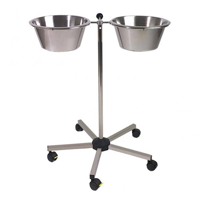 Waschschalenständer mit 2 Schalen