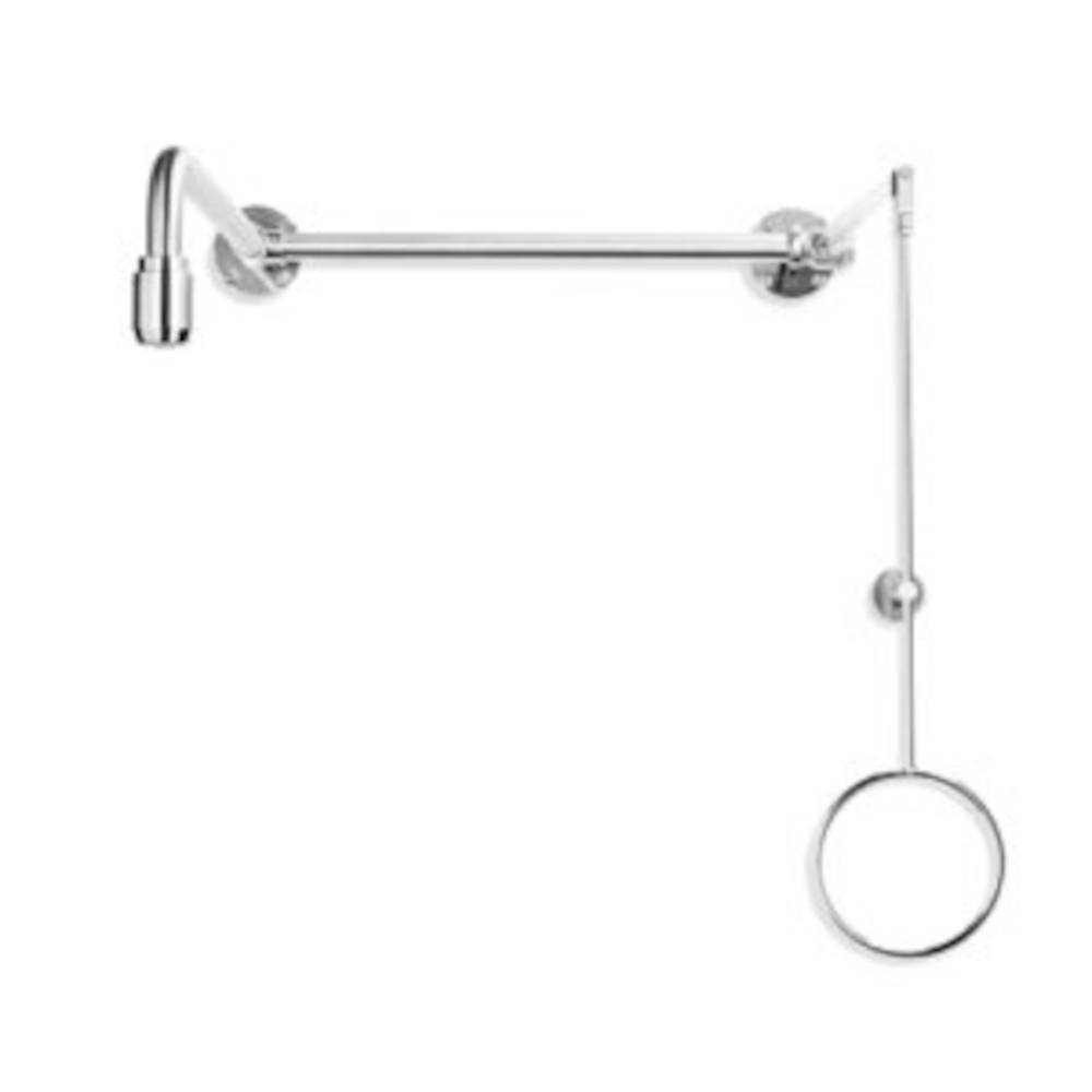 Körper-Notdusche "B-SAFETY" - für Über-Tür-Montage - mit Betätigung