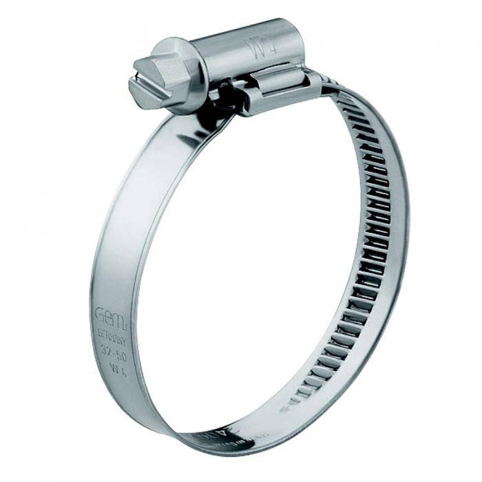 Schneckengewindeschelle SX-T 9 70-90 C7 W4 Rostfreier St. 1.4301