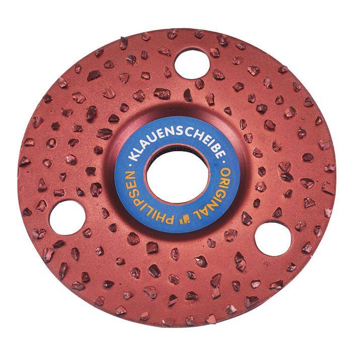 Super-Klauenscheibe - weit bestückt - 115 mm - Körnung 30