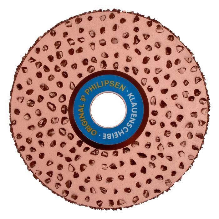 Super-Klauenscheibe - beidseitig bestückt - 115 mm - Körnung 30 und 10