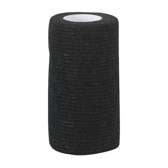 Selbsthaftende Bandage EquiLastic - Breite 10 cm - schwarz