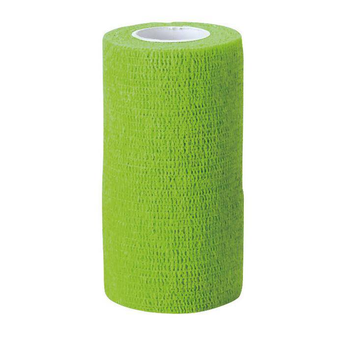 Selbsthaftende Bandage EquiLastic - Breite 5 cm - grün