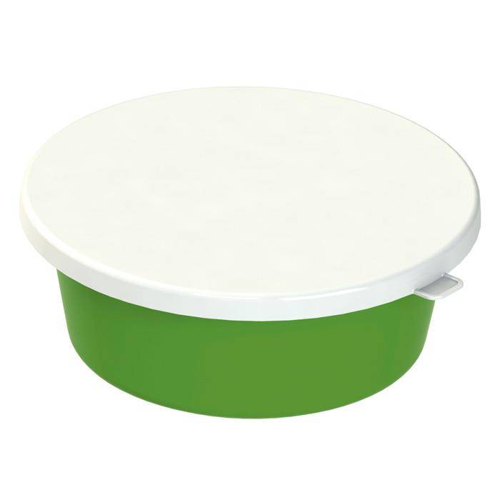 Deckel für Futterschale - 6 l - weiss