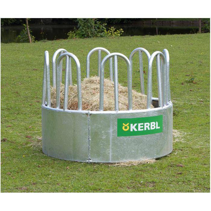 Rundraufe mit 8 Fressplätzen - Ø Außenmaß ca. 150 cm - Ø Innenmaß ca. 132,5 cm - Höhe ca. 116 cm