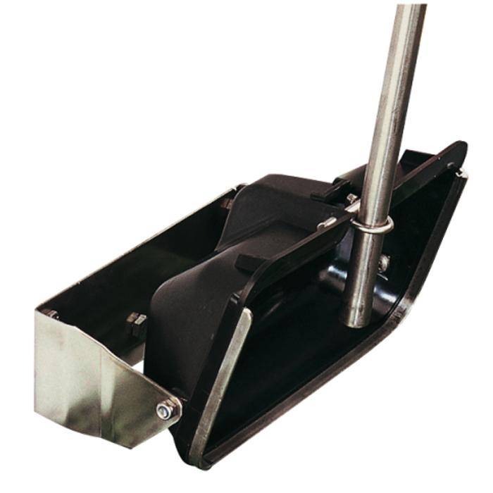 Tränkeventil Water Level - Edelstahlrohr - Länge 1,20 m - Kipptrog inkl. Wandbefestigungen