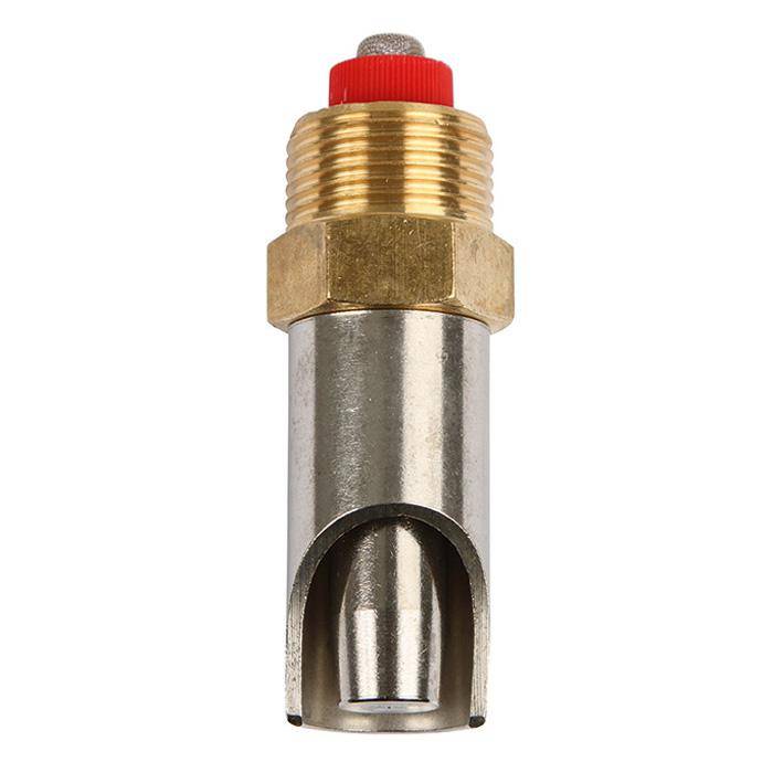Beißnippel - Ø-Gewinde 1/2" bis 1/2" - Ø-Druckkegel 11 mm - Länge 64 mm