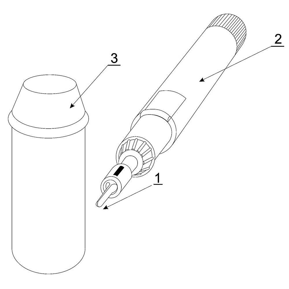 Gastank für Gas-Schwanzkupiergerät