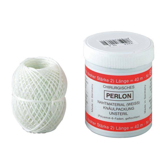 Nähmaterial Perlon - Stärke 2 - Länge 40 m