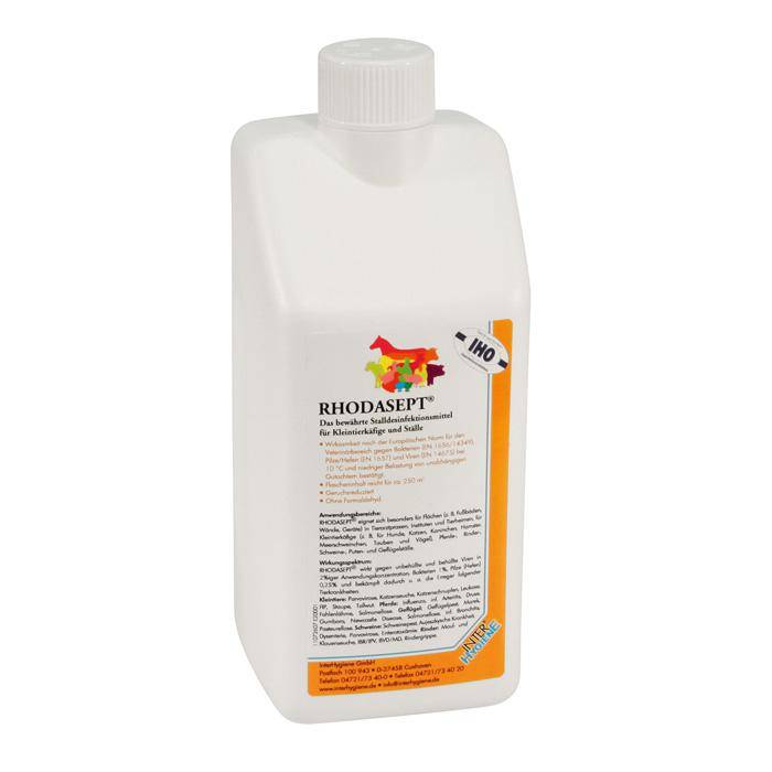 Stalldesinfektionsmittel - EN 1656/14349 - EN 1657 - EN 14675 - 1 kg - Rhodasept ®