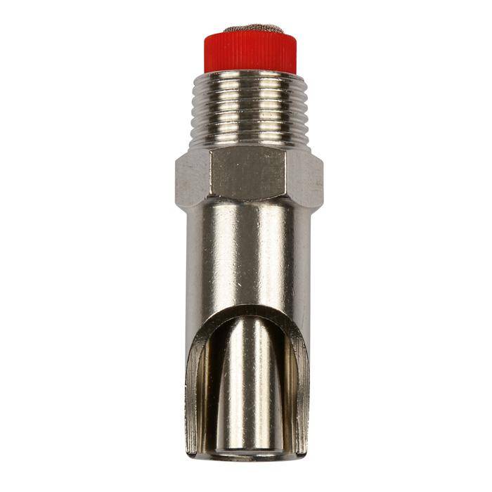 Beißnippel - Edelstahl - Ø Gewinde 1/2 - 11 mm - Länge 61 mm