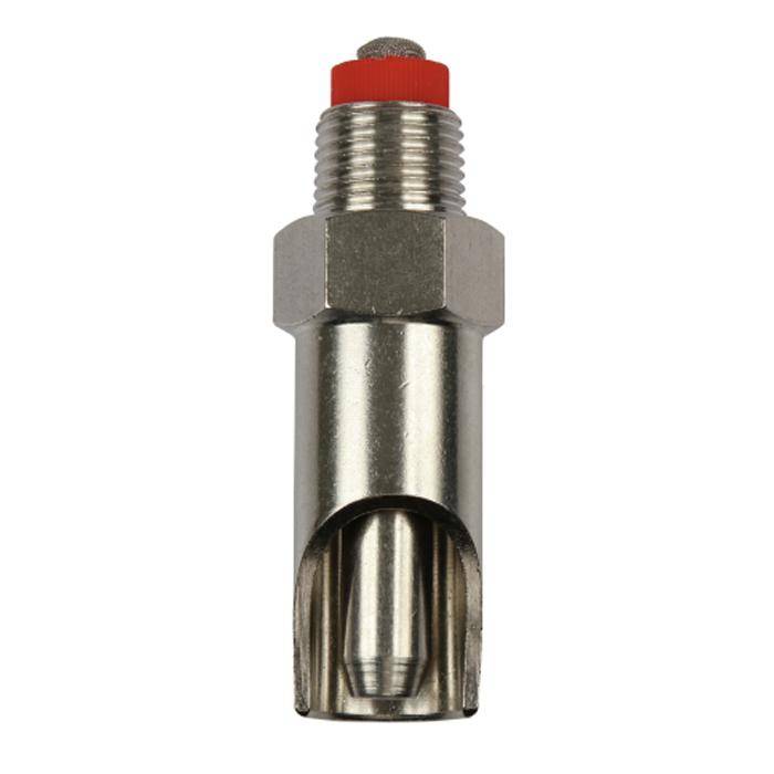 Beißnippel - Edelstahl - Ø Gewinde 1/2-3/4 - 12 mm - Länge 76 mm