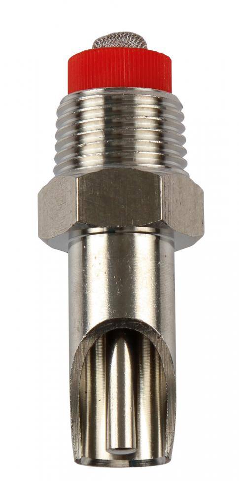Beißnippel - Ø-Gewinde 1/2" - 1/2" - Ø-Druckkegel 8 mm - Länge 72 mm - VE 2 Stück - Preis per VE