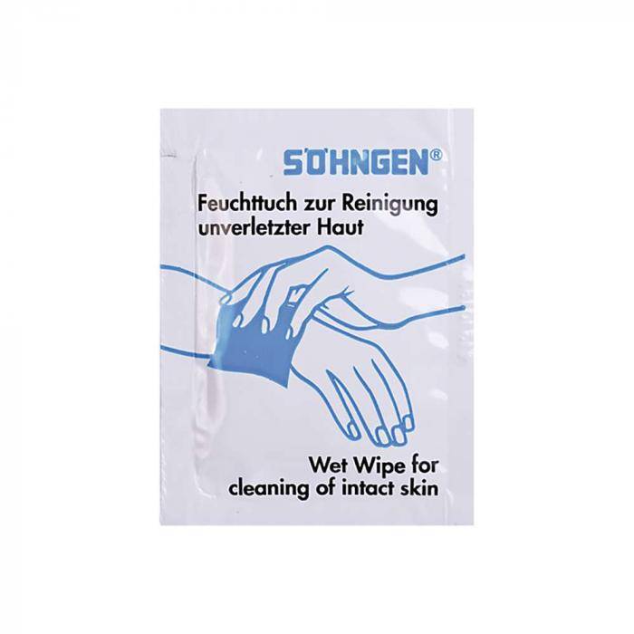 SÖHNGEN® Feuchttuch - zur Reinigung unverletzter Haut - einzeln