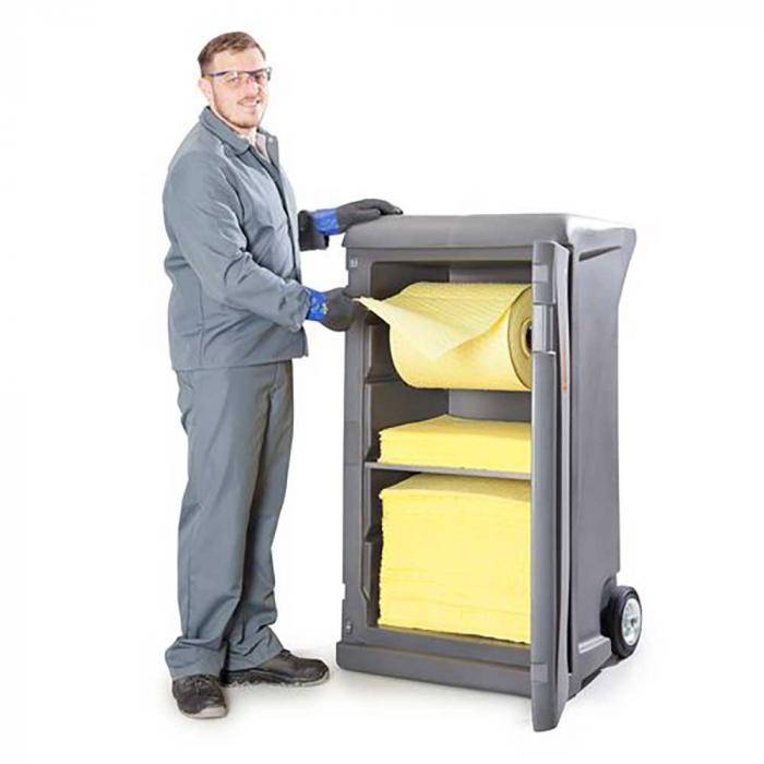 DENSORB Caddy - mobiler Bindemittel-Spender - Ausführung Spezial