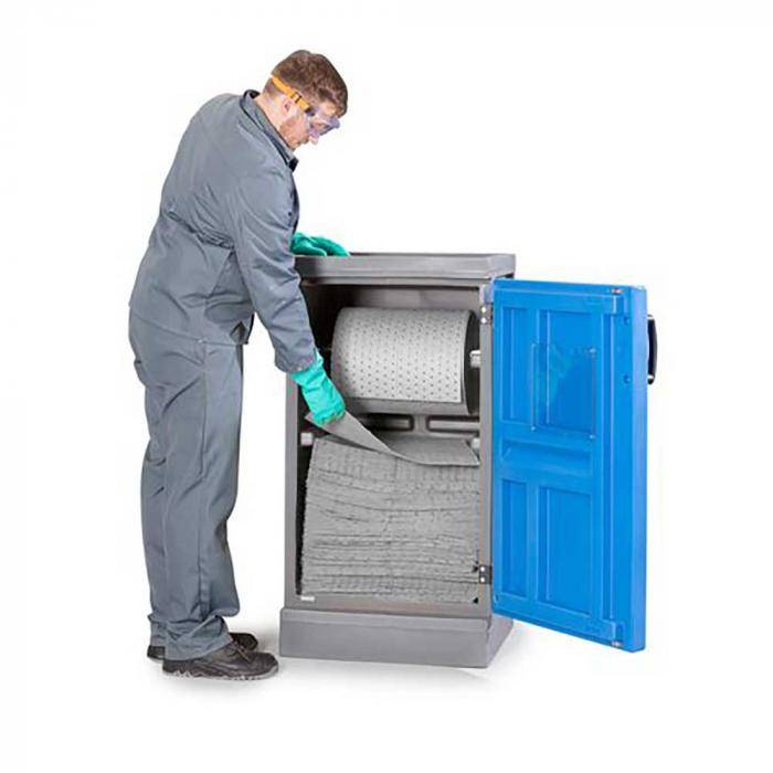 DENSORB-Spender Station S - mit 1-flügeliger Tür - Ausführung Universal