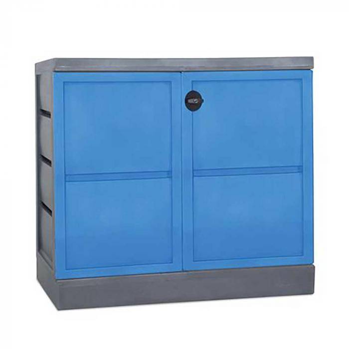 DENSORB-Spender Station L - mit 2-flügeliger Tür - Ausführung Öl