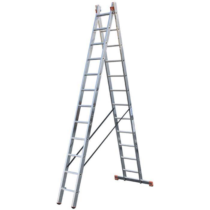 Mehrzweckleiter "Dubilo" - Krause - 3,90 m bis max. 4,95 m Arbeitshöhe