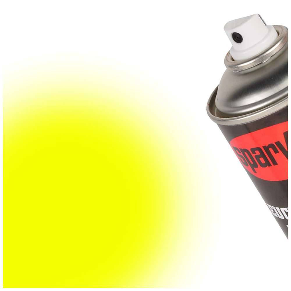 Lackspray - Farbspray - Leuchtfarbe - Farbton RAL 1026 Leuchtgelb - 400 ml Sprühdose