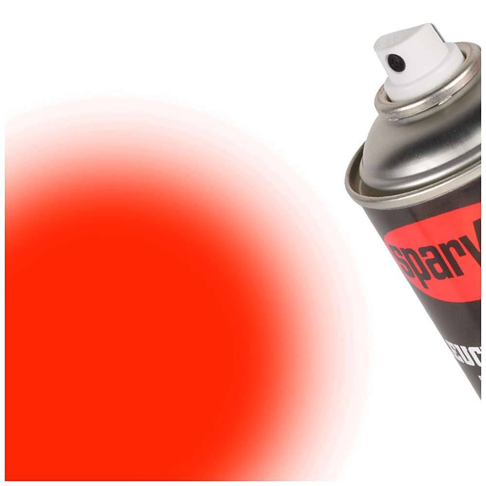 Lackspray - Farbspray - Leuchtfarbe - Farbton RAL 3026 Leuchthellrot - 400 ml Sprühdose