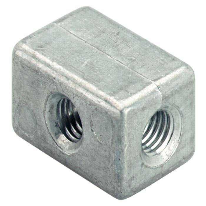 Montagewürfel MW - 4 Gewindebohrungen - VE 50 Stück