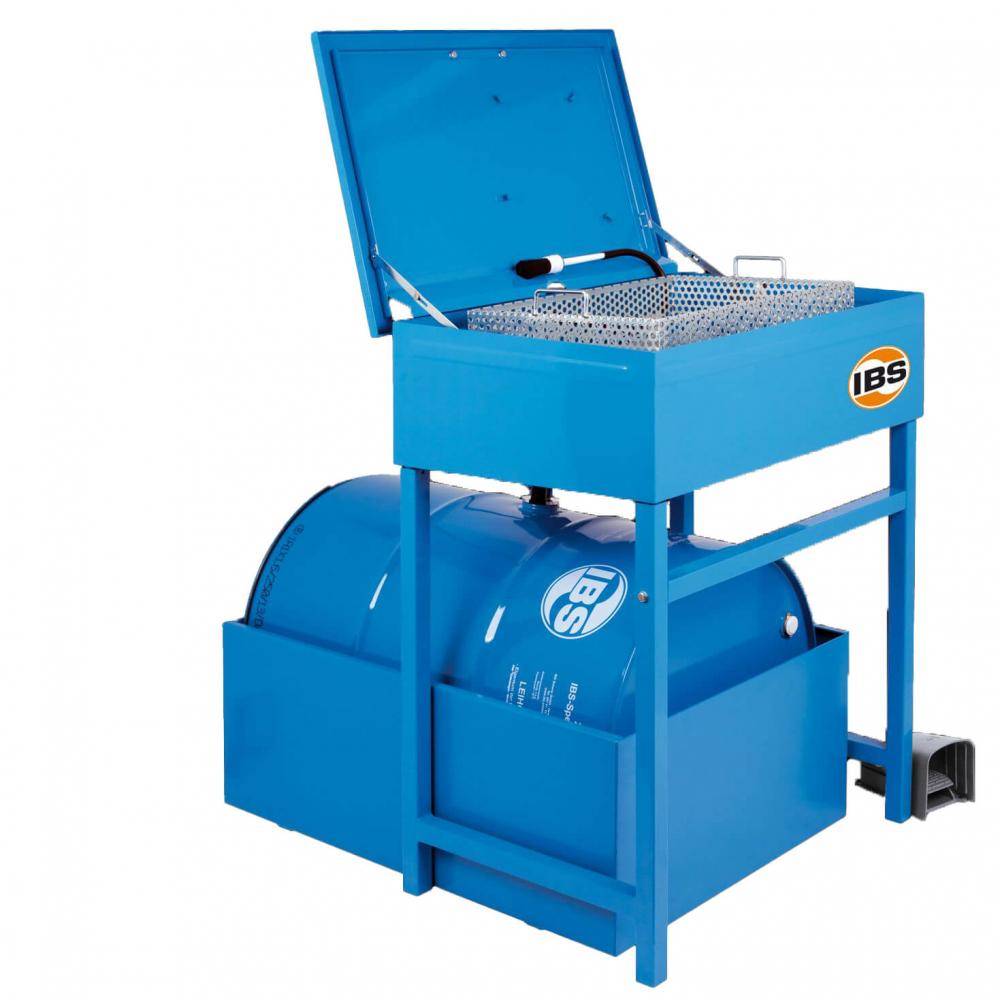 IBS-Teilereinigungsgerät Typ L - Tragfähigkeit 60 kg - 200 l Fass